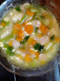 Foto resep Sup pereda sakit flu