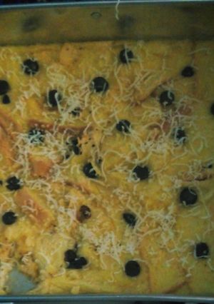 Foto resep puding roti simple