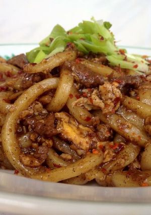 Foto resep Spicy yaki udon