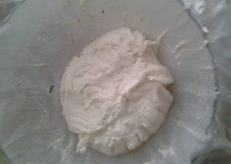 Cream cheese homemade