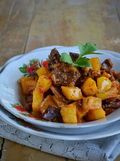 Foto resep Cumi asin kentang