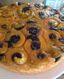 Volteao de duraznos y ciruelas