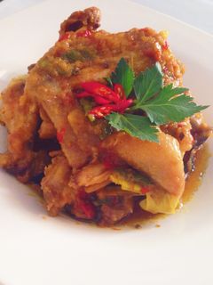 Foto resep Ayam bumbu rujak 
