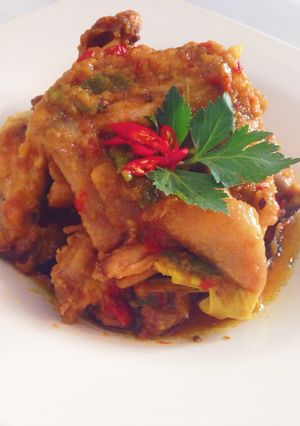 Foto resep Ayam bumbu rujak 