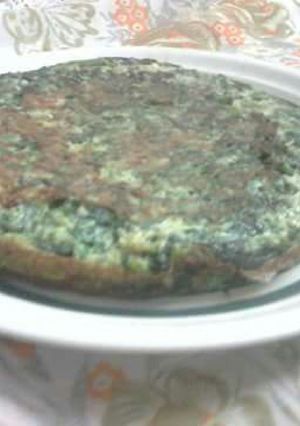 Una foto de Tortilla de espinaca
