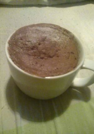 Una foto de Torta taza en 5' (al microondas) (MugCake) 🍧🍰