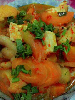 Foto resep Tahu ceker pedas