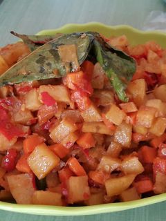 Foto resep Sambel goreng kentang