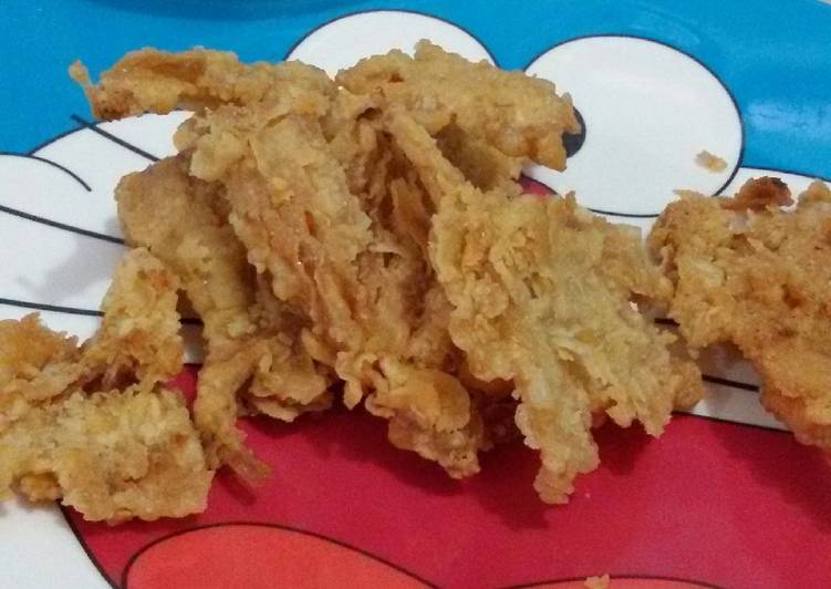 jamur tiram crispy vegetarian
