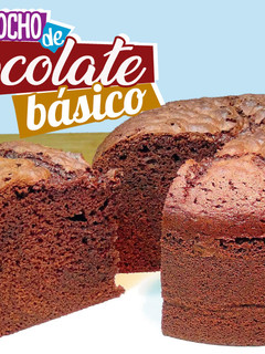 Una foto de Bizcocho de chocolate básico