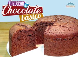 Foto principal de Bizcocho de chocolate básico