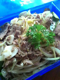 Foto resep Spicy Tuna Spaghetti