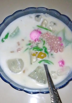 Foto resep es delima ala ibu naila
