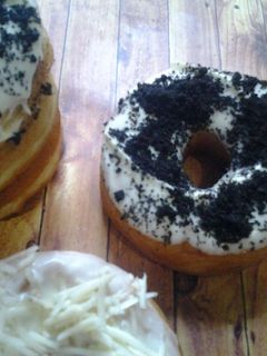 Foto resep donut oreo