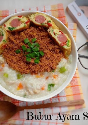 Foto resep Bubur Ayam Simple