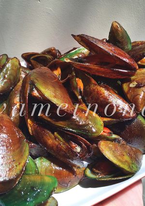 Foto resep Kerang Hijau Panggang Saus Tiram