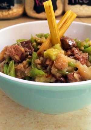 Foto resep Buncis Santan Hati Ayam
