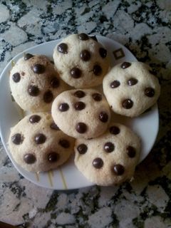Una foto de Galletas con chispas de chocolate
