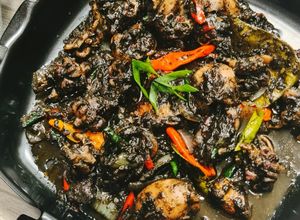 Foto resep Balakutak/ sotong bumbu hitam