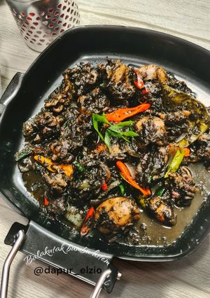 Foto resep Balakutak/ sotong bumbu hitam