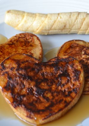 Una foto de Panqueques de Avena y Banano