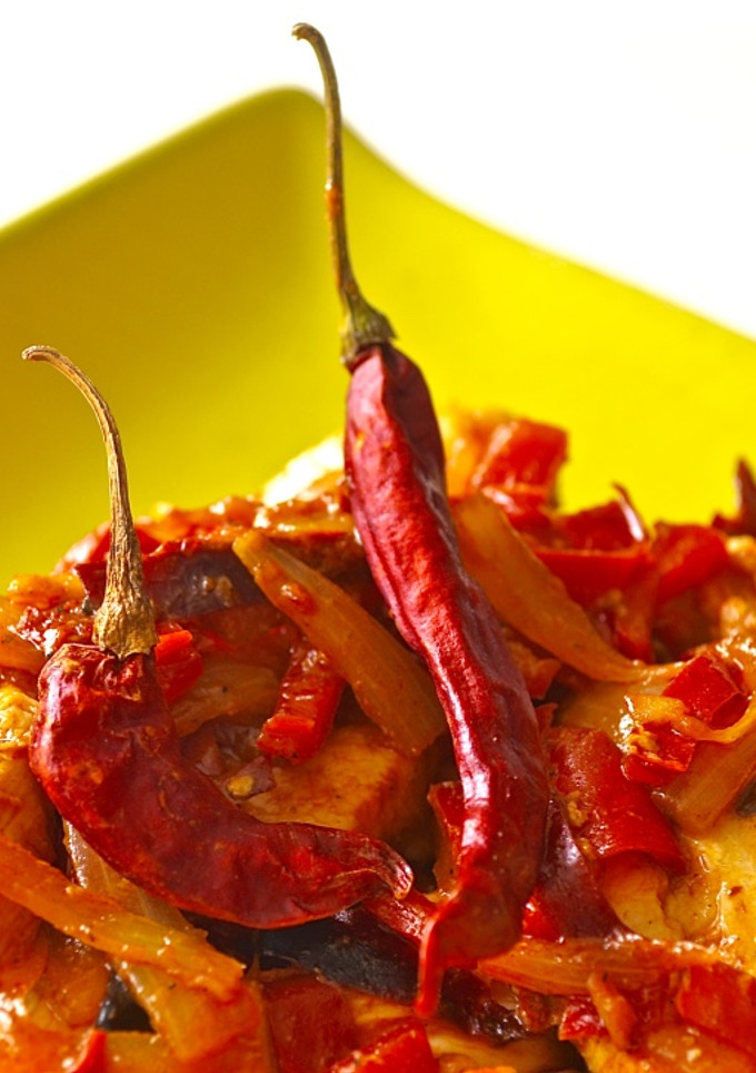 Una foto de Fajitas de Pollo Picantes