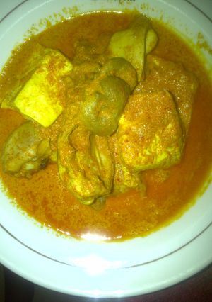 Foto resep gulai ayam+tahu sederhana rasa istimewa