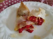 Una foto di primi piatti con il brie