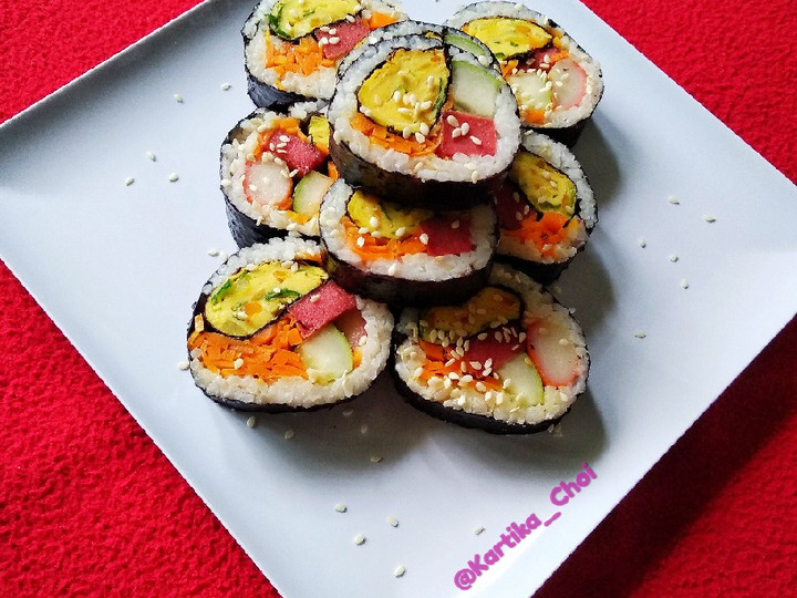 Resep Korean Kimbab yang Menggugah Selera