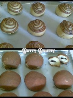 Foto resep ala Roti Boy isi Coklat