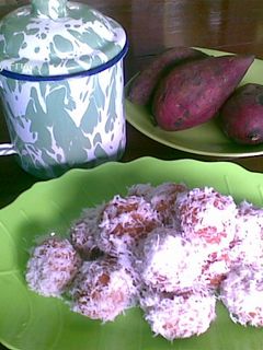 Foto resep Klepon Ubi Merah