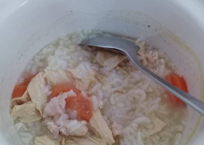 Mpasi 7+ Bubur Kembang Tahu