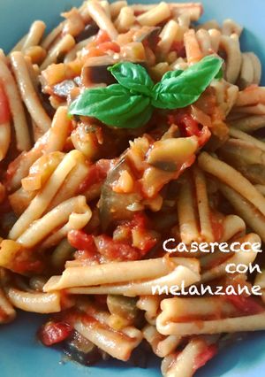 Foto di Caserecce con melanzane