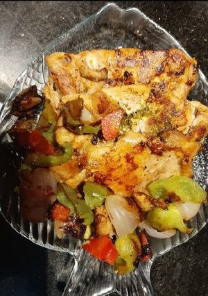 A picture of Grilled fish.