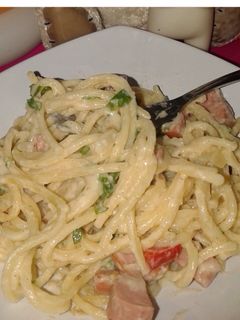 Foto resep Spagethi Carbonara Gurih, Simpel dan tidak eneg