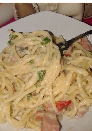Foto resep Spagethi Carbonara Gurih, Simpel dan tidak eneg