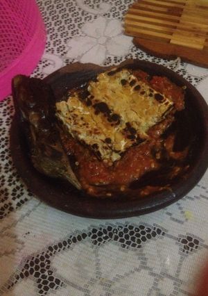 Foto resep Tempe Terong Bakar sambal terasi