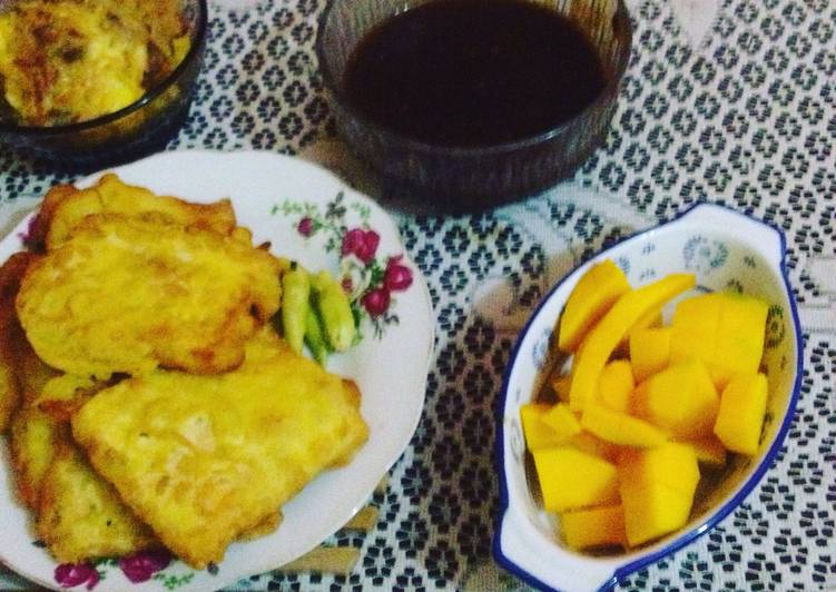Resep Tempe mendoan sambal petis surabaya Anti Gagal