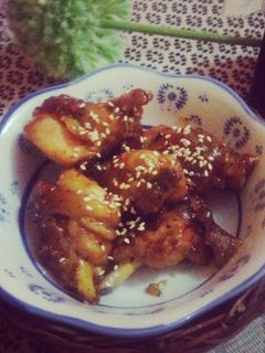 Foto resep Ayam madu wijen