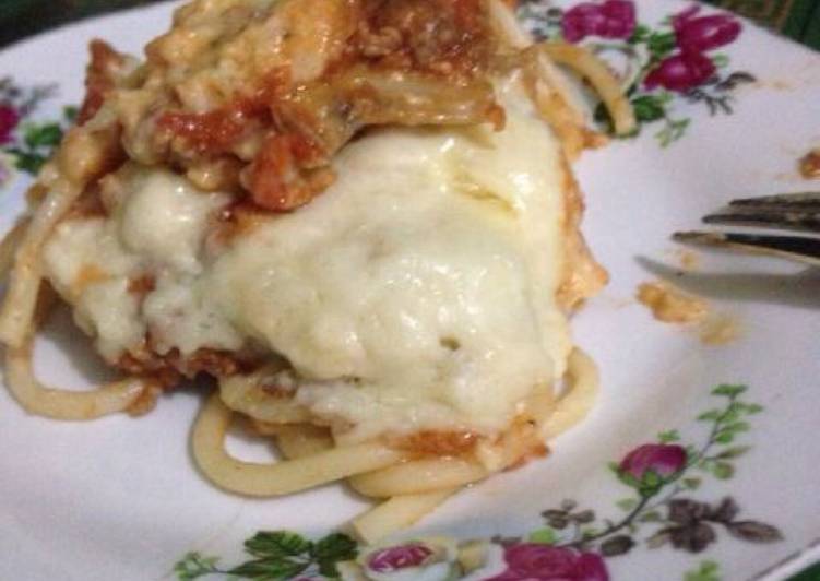 Resep Spagetti lasagna, Lezat Sekali