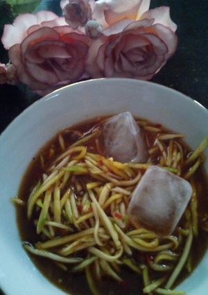 Foto resep Rujak serut mangga seger