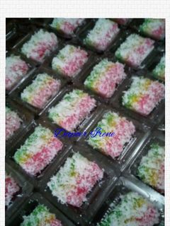 Foto resep Kue Singkong Pelangi