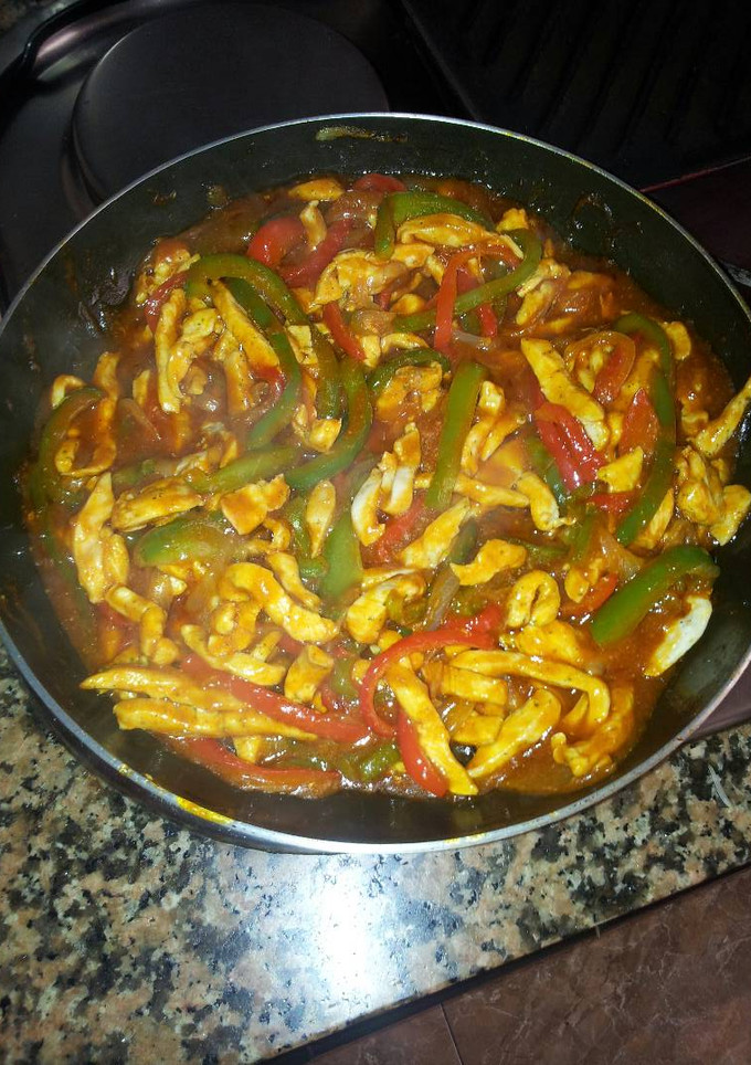 Una foto de Fajitas mexicanas 