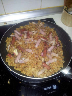 Una foto de Migas de harina