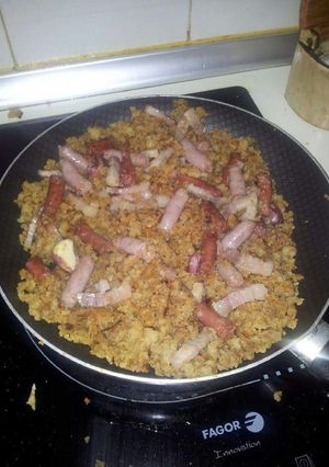 Una foto de Migas de harina