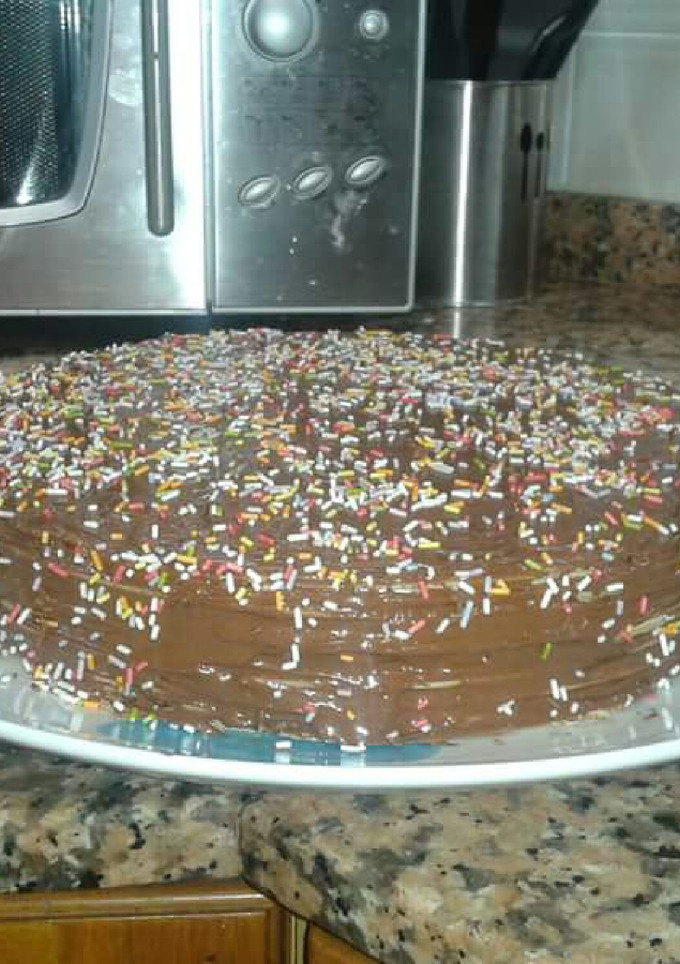 Una foto de Tarta de huesitos