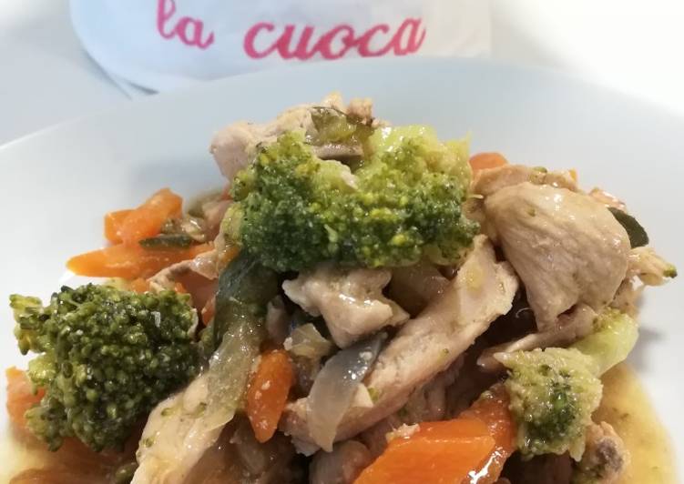 Recipe of Award-winning Spezzatino di pollo con verdure