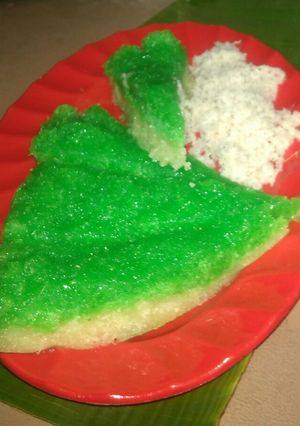 Foto resep Lapis ubi pandan