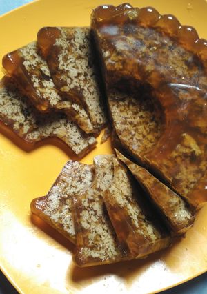 Foto resep Puding karang daun jeruk purut