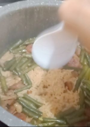 Foto resep Nasi ayam rice cooker